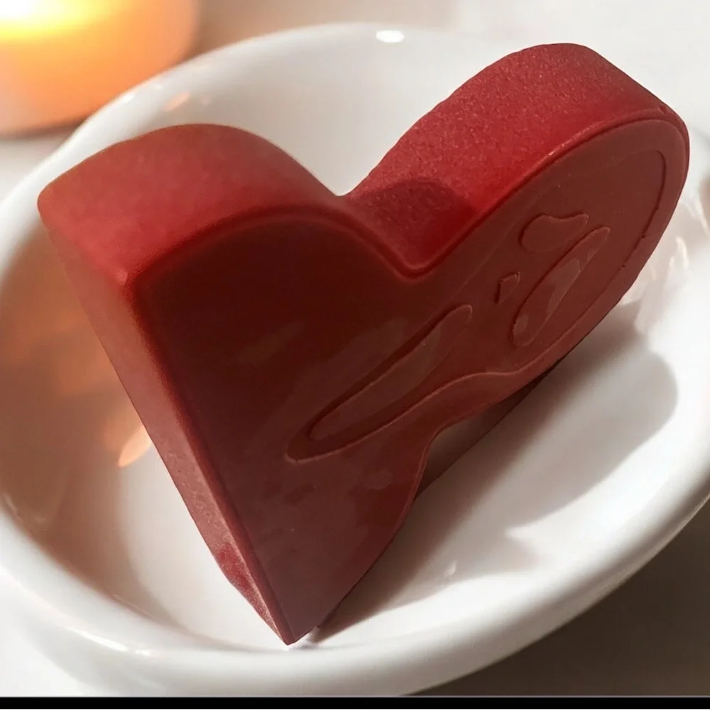 Wild cherry SOAP handmade 4x4in 7oz shea butter & goat milk